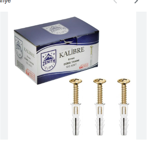 Zenith Kalibre Dübel Takım Pul Başlı
