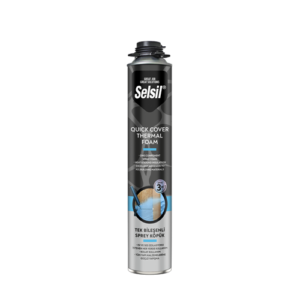 Selsil Bılesenli Sprey Köpük 850 Ml 930 Grm Tabancalı