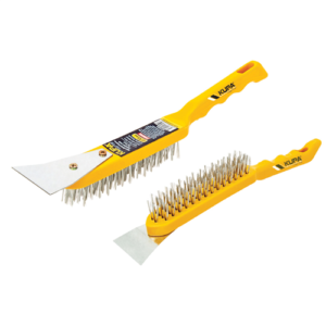 Kupa Metal Kazıma Spatulalı Çelik Tel Fırça