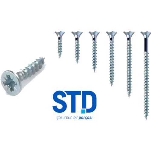 Std Sunta Vidası 3.5*25 1000 Ad