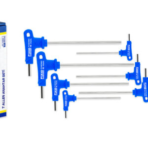 Fixio 5 Pcs T Alyan Anahtar Takımı