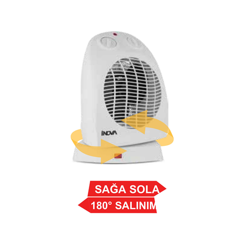 İnova Storm-X Fanlı Isıtıcı 2000W ( Dönerli )