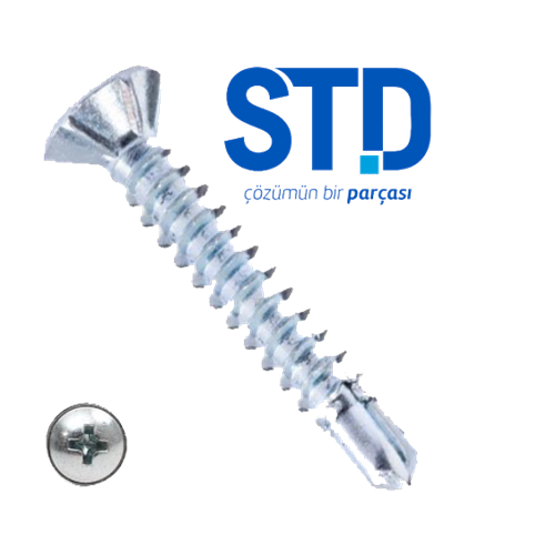 Std Matkap Uçlu Vida Yhb 4,2*25 1000 Ad