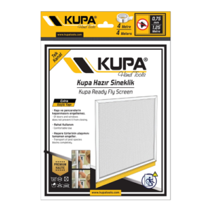 Kupa Hazır Sineklik Tek Kanat 075X125